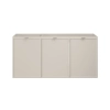 Szafka pod umywalkę 120cm wisząca kaszmirowy mat trzydrzwiowa BELLA CASHMERE 82-120-46-3D, Comad